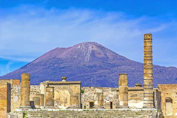 Excursión a Pompeya y el Vesubio + Cata de vinos