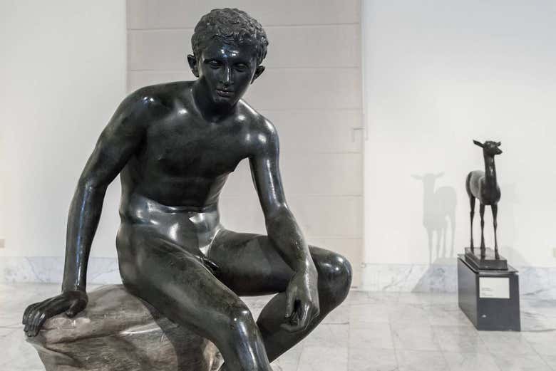 Esculturas en el Museo Arqueológico Nacional