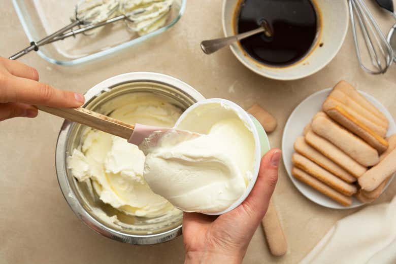 ¡Mascarpone listo!