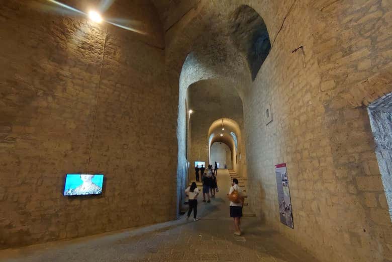 Interior del Castillo San Elmo