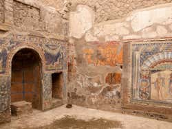 Mosaico en Herculano