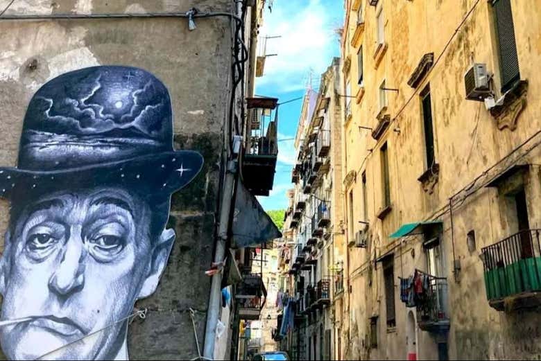 Una de las calles de Rione Sanità