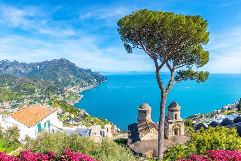 Vista desde Villa Rufolo en Ravello